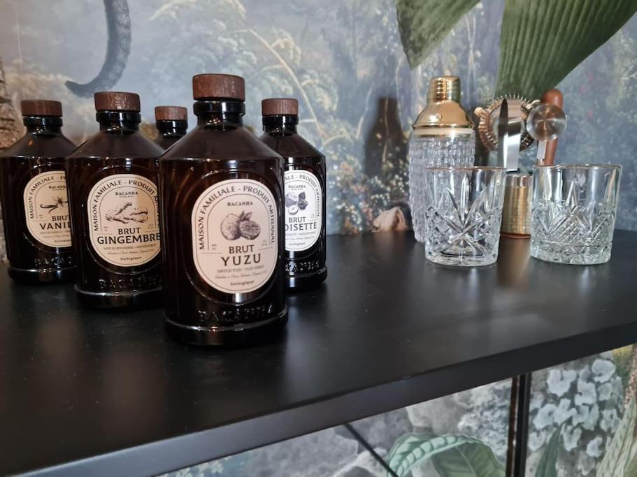 Maison Eliste - Love Gite Chic Avec Jacuzzi Interieur ラ・ガシイ エクステリア 写真