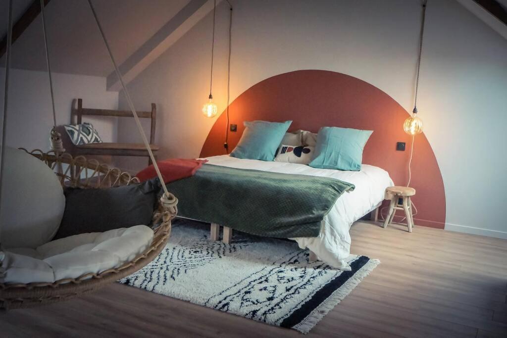 Maison Eliste - Love Gite Chic Avec Jacuzzi Interieur ラ・ガシイ エクステリア 写真